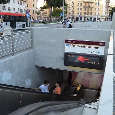 Al171 Tourist Close Metro B1 - Sant'agnese Annibaliano 아파트